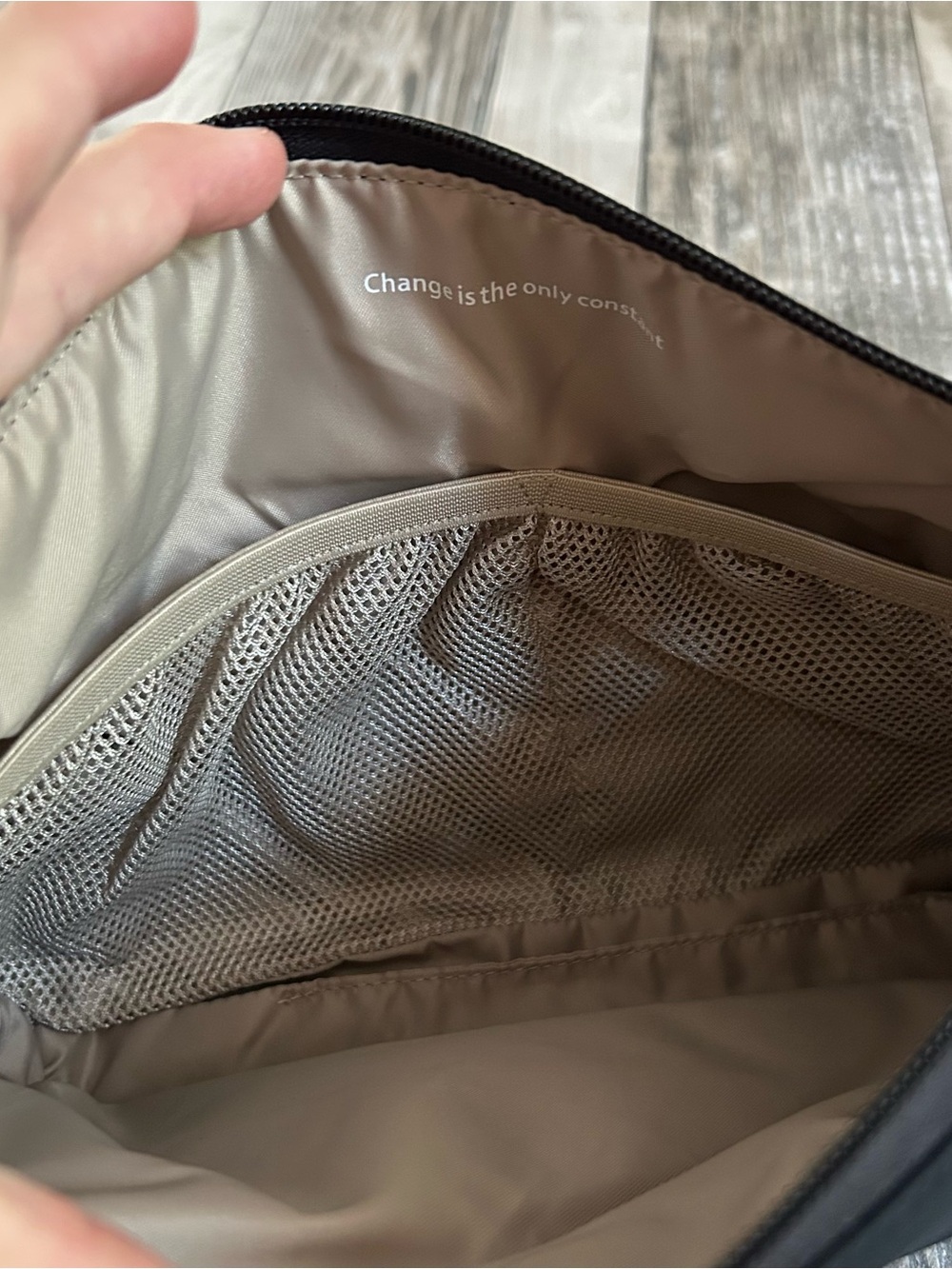 lululemon athletica cross body diaper bag with changing pad - Picture 3 of 5